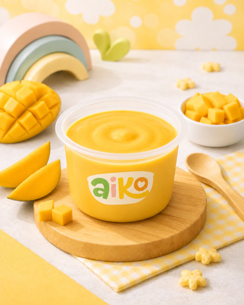 Produk Pudding varian Mangga AIKO.